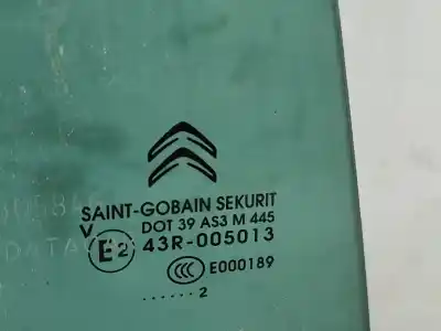 Автозапчастина б/у скло двері задній правий для citroen ds5 (kf_) 1.6 hdi 110 gasóleo 2012 5p посилання на oem iam 43r005013  