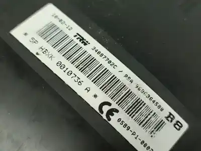 Автозапчасти б/у подушка безопасности передняя правая за citroen ds5 (kf_) 1.6 hdi 110 gasóleo 2012 5p ссылки oem iam 9686364580  