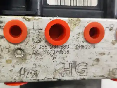 Автозапчастина б/у абс для opel corsa c (x01) 1.2 twinport (f08 f68) посилання на oem iam 0265231583  