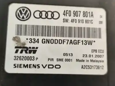 Автозапчасти б/у парковочный датчик за audi a6 avant (4f5) 2.7 tdi ссылки oem iam 4f0907801a  