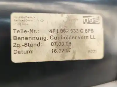 Автозапчастина б/у центральний підставник для audi a6 avant (4f5) 2.7 tdi посилання на oem iam 4f1862533c  