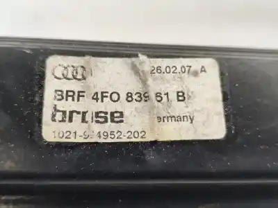 Автозапчасти б/у регулятор стекла заднего левого за audi a6 avant (4f5) 2.7 tdi ссылки oem iam 4f0839461b   Автозапчасти б/у регулятор стекла заднего левого за audi a6 avant (4f5) 2.7 tdi ссылки oem iam 4f0839461b