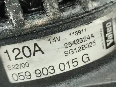 Автозапчастина б/у генератор для audi a6 avant (4b5) 2.5 tdi посилання на oem iam 059903015  