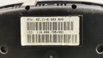 Peça sobressalente para automóvel em segunda mão quadrante por bmw 5 (e39) 530 d referências oem iam 6903800  