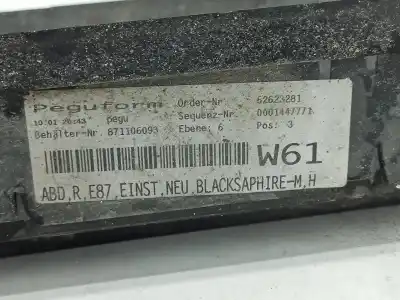 Second-hand car spare part right side skirt (cut) for bmw 1 (e87) 118 d oem iam references 7147402  