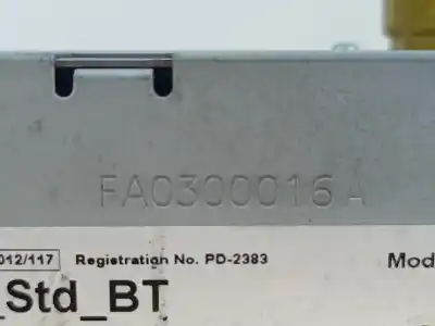 Автозапчастина б/у аудіо система / радіо cd для skoda octavia iii break (5e5) 1528 ak gasóleo 2015 5p посилання на oem iam 5e0035819a  