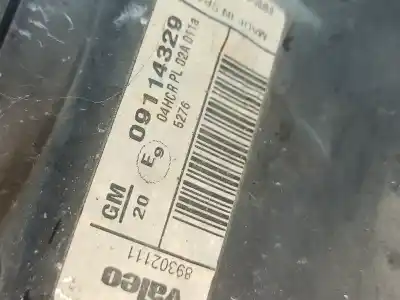 Автозапчасти б/у левая фара за opel corsa c (x01) 1.2 (f08, f68) ссылки oem iam 09114329   Автозапчасти б/у левая фара за opel corsa c (x01) 1.2 (f08, f68) ссылки oem iam 09114329