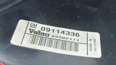 Pezzo di ricambio per auto di seconda mano lampada posteriore sinistra per opel corsa c (x01) 1.2 (f08, f68) riferimenti oem iam 09114336   Pezzo di ricambio per auto di seconda mano lampada posteriore sinistra per opel corsa c (x01) 1.2 (f08, f68) riferimenti oem iam 09114336