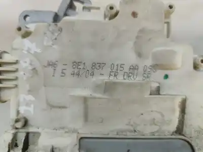 Second-hand car spare part left front door lock for audi a4 b7 (8ec) 2.5 tdi oem iam references 8e1837015aa   Second-hand car spare part left front door lock for audi a4 b7 (8ec) 2.5 tdi oem iam references 8e1837015aa