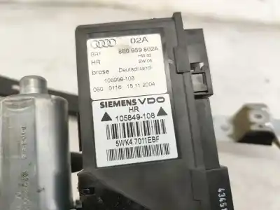 Автозапчастина б/у регулятор скла заднього правого для audi a4 b7 (8ec) 2.5 tdi посилання на oem iam 8e0839462b   Автозапчастина б/у регулятор скла заднього правого для audi a4 b7 (8ec) 2.5 tdi посилання на oem iam 8e0839462b