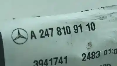 Peça sobressalente para automóvel em segunda mão espelho retrovisor esquerdo por mercedes-benz eqa (h243) eqa 250+ (243.702) elétrico 2024 5p referências oem iam a2478109110  