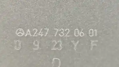 Автозапчасти б/у дверь задняя правая за mercedes-benz eqa (h243) eqa 250+ (243.702) elétrico 2024 5p ссылки oem iam a2477320601  
