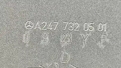 Автозапчастина б/у двері задні ліві для mercedes-benz eqa (h243) eqa 250+ (243.702) elétrico 2024 5p посилання на oem iam a2477320501  