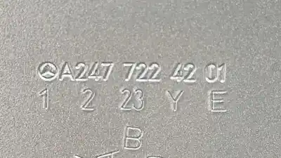 Автозапчастина б/у передні праві двері для mercedes-benz eqa (h243) eqa 250+ (243.702) elétrico 2024 5p посилання на oem iam a2477224201  