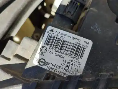 Автозапчастина б/у ліва фара для mini mini (r56) cooper посилання на oem iam 0301225301  