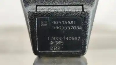 Peça sobressalente para automóvel em segunda mão chicote / encaixe cinto segurança dianteiro esquerdo por opel corsa b (s93) 1.0 i 12v (f08. f68. m68) referências oem iam 90535981  