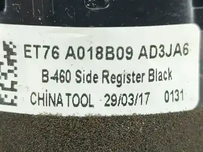 Peça sobressalente para automóvel em segunda mão grelha / difusor de ar por ford transit courier b460 monospace 1.5 tdci referências oem iam et76a018b09ad3ja6  