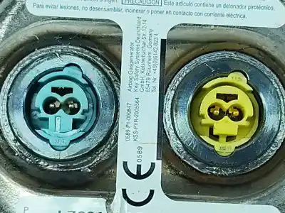 Автозапчастина б/у передня права подушка безопасности для mercedes-benz eqa (h243) eqa 250+ (243.702) elétrico 2024 5p посилання на oem iam a2478607302  