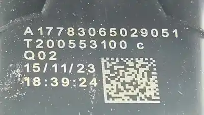Автозапчастина б/у аераційна решіта для mercedes-benz eqa (h243) eqa 250+ (243.702) elétrico 2024 5p посилання на oem iam a2476806202  