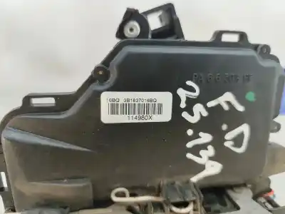 Peça sobressalente para automóvel em segunda mão fechadura da porta dianteira direita por skoda fabia i break (6y5) 1.4 tdi gasóleo 2007 5p referências oem iam 3b1837016bq  