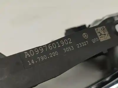 Автозапчасти б/у левая передняя наружная ручка за mercedes-benz eqa (h243) eqa 250+ (243.702) elétrico 2024 5p ссылки oem iam a0997601902  