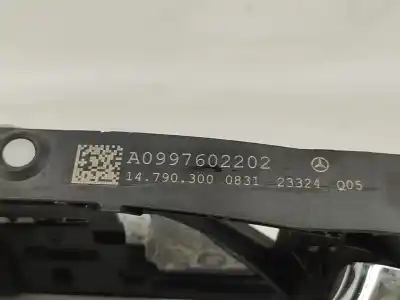 Автозапчастина б/у завнішня ручка задня права для mercedes-benz eqa (h243) eqa 250+ (243.702) elétrico 2024 5p посилання на oem iam a0997602202  
