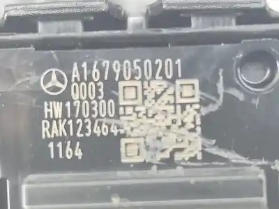 Автозапчастина б/у передній правий віконний вимикач для mercedes-benz eqa (h243) eqa 250+ (243.702) elétrico 2024 5p посилання на oem iam a1679050201  