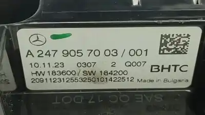 Автозапчастина б/у клімат-контроль для mercedes-benz eqa (h243) eqa 250+ (243.702) elétrico 2024 5p посилання на oem iam a2479057003  