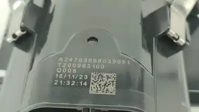 Автозапчасти б/у аэрационная решетка за mercedes-benz eqa (h243) eqa 250+ (243.702) elétrico 2024 5p ссылки oem iam a24783068039051  