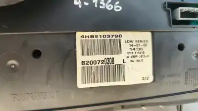 Автозапчастина б/у панель інструментів для renault megane ii break (km0/1_) 1.5 dci (km02. km13) gasóleo 2004 5p посилання на oem iam 8200720308   Автозапчастина б/у панель інструментів для renault megane ii break (km0/1_) 1.5 dci (km02. km13) gasóleo 2004 5p посилання на oem iam 8200720308