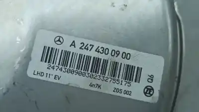 Peça sobressalente para automóvel em segunda mão servo freio por mercedes-benz eqa (h243) eqa 250+ (243.702) elétrico 2024 5p referências oem iam a2474300900  