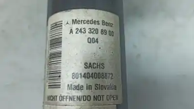 Автозапчастина б/у амортизатор передній лівий для mercedes-benz eqa (h243) eqa 250+ (243.702) elétrico 2024 5p посилання на oem iam a2433208900  