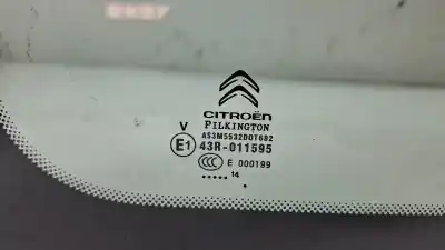 Автозапчастина б/у скло двері задне ліво для citroen c4 cactus van (0b_, 0p_) bluehdi 100 посилання на oem iam 43r011595  