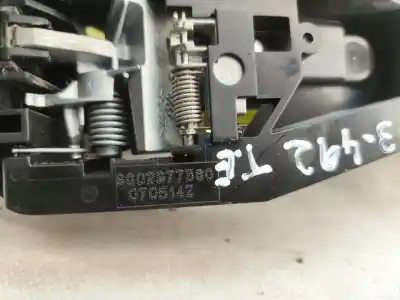 Автозапчастина б/у завнішня ручка задня ліва для citroen c4 cactus van (0b_, 0p_) bluehdi 100 посилання на oem iam 9802977180  