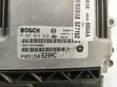 Автозапчастина б/у ебу контролер двигуна для fiat freemont (345_) 2.0 jtd посилання на oem iam p05150620ac  