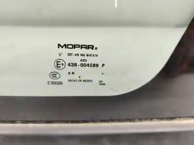 Pezzo di ricambio per auto di seconda mano vetro porta posteriore destra per fiat freemont (345_) 2.0 jtd riferimenti oem iam 43r004589p  