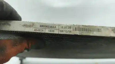Автозапчастина б/у водяний радіатор для fiat freemont (345_) 2.0 jtd посилання на oem iam 68038238aa  