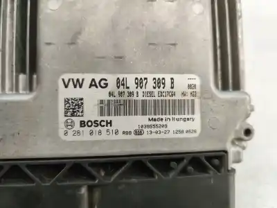 Second-hand car spare part ecu engine control for seat leon sc (5f5) 1.6 tdi oem iam references 04l907309b  