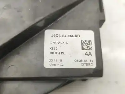 Автозапчастина б/у замок заднього правого дверя для jaguar i-pace (x590) ev400 awd посилання на oem iam j9d324994ad  