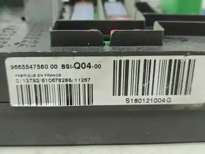Second-hand car spare part fuse box unit for peugeot 508 2.0 16v hdi fap oem iam references 9665547580  