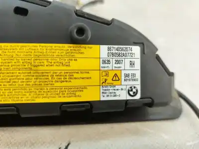 Автозапчасти б/у подушка безопасности передняя правая за bmw 1 (e87) 118 d ссылки oem iam 867140562074  