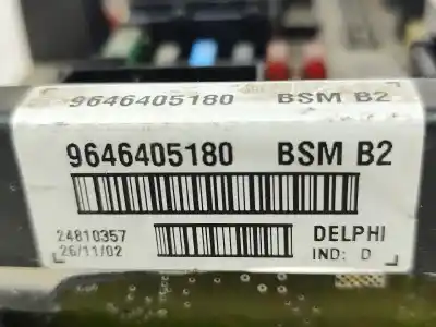 Автозапчасти б/у блок реле/предохранителей за peugeot 307 break (3e) 1.6 16v ссылки oem iam 9646405180  