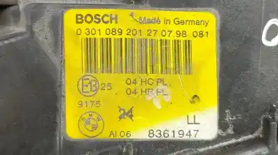 Second-hand car spare part left headlight for bmw 3 (e46) 320 d oem iam references   