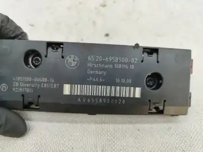 Peça sobressalente para automóvel em segunda mão módulo eletrónico antena por bmw 1 (e87) 118 d referências oem iam 65206958900  