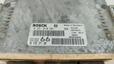 Second-hand car spare part ecu engine control for citroen jumpy (u6u_) 2.0 hdi 95 oem iam references 9643527180  