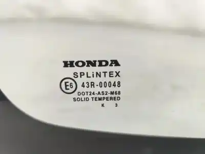 Автозапчасти б/у стекло задней правой двери за honda civic vii hatchback (eu, ep, ev) 1.4 is (ep1 eu5 eu7) ссылки oem iam 43r00048   Автозапчасти б/у стекло задней правой двери за honda civic vii hatchback (eu, ep, ev) 1.4 is (ep1 eu5 eu7) ссылки oem iam 43r00048