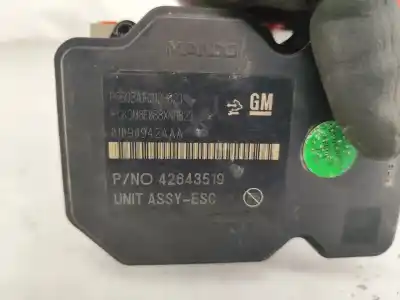 Second-hand car spare part abs for opel mokka / mokka x (j13) 1.4 4x4 (_76) oem iam references 42643519  