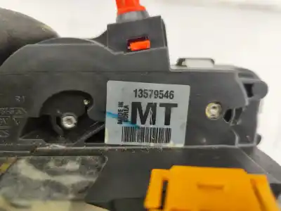 Автозапчастина б/у замок заднього правого дверя для opel mokka / mokka x (j13) 1.4 4x4 (_76) посилання на oem iam 13579546  