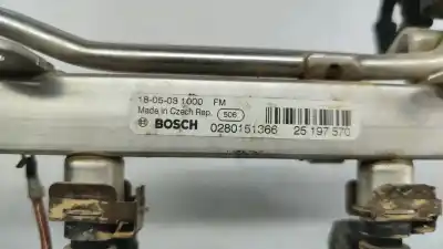 İkinci el araba yedek parçası enjektör rampasi için opel mokka / mokka x (j13) 1.4 4x4 (_76) oem iam referansları 25197570  