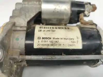 Second-hand car spare part starter motor for opel mokka / mokka x (j13) 1.4 4x4 (_76) oem iam references 25200067  